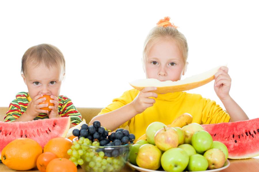 BIENFAITS DES FRUITS POUR LES ENFANTS